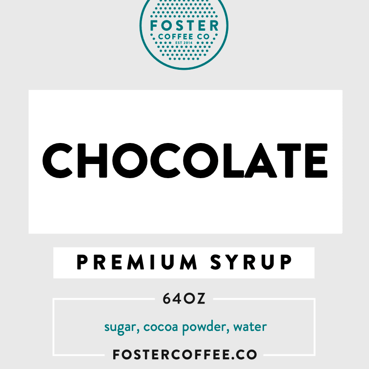 Chocolate Syrup - Foster Coffee