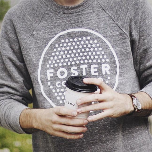 Crewneck Sweatshirt - Foster Logo - Foster Coffee