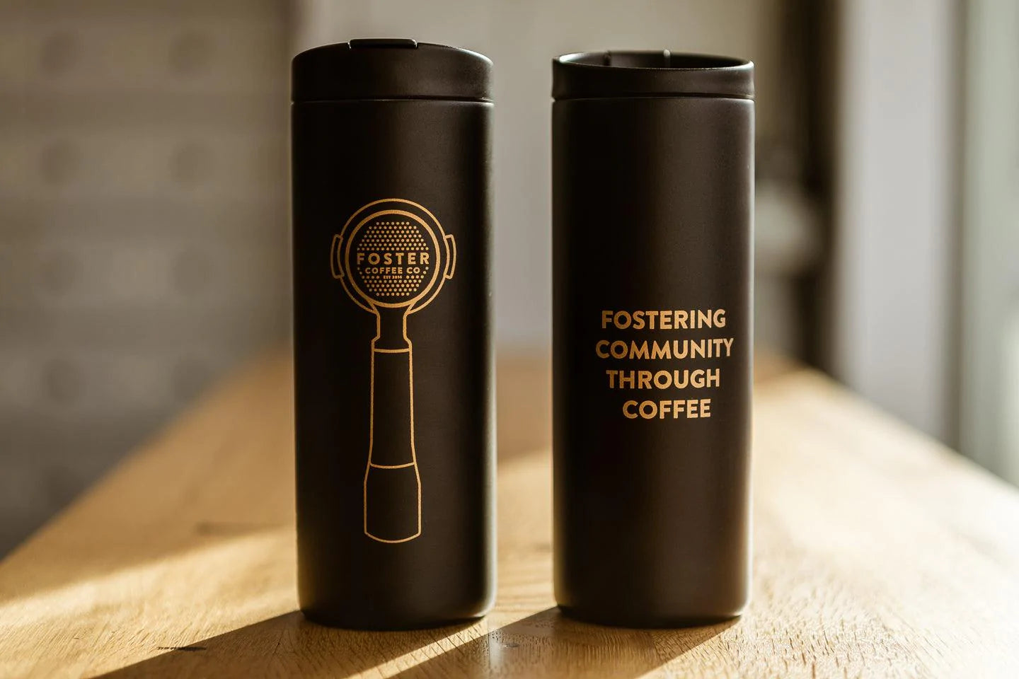 Portafilter Travel Mug - Foster Coffee